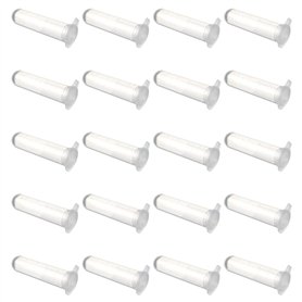 Othmro Lot de 300 tubes à centrifugeuse en plastique avec bouchon 5 ml