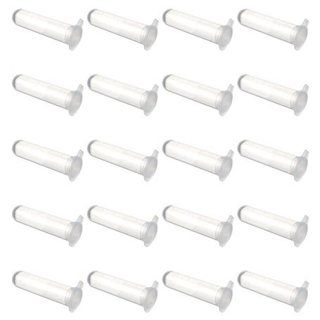 Othmro Lot de 300 tubes à centrifugeuse en plastique avec bouchon 5 ml