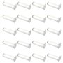 Othmro Lot de 300 tubes à centrifugeuse en plastique avec bouchon 5 ml
