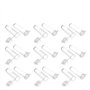 Othmro Lot de 300 tubes à centrifugeuse en plastique avec bouchon 5 ml