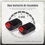 Laecabv Ciseaux de taille électriques de 40 mm progressifs ciseaux de taille à batterie téflon revêtus lames pour olive, vignobl