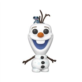 Funko Pop! Disney: Frozen 2-Olaf with Bruni - la Reine des Neiges - Figurine en Vinyle à Collectionner - Idée de Cadeau - Produi