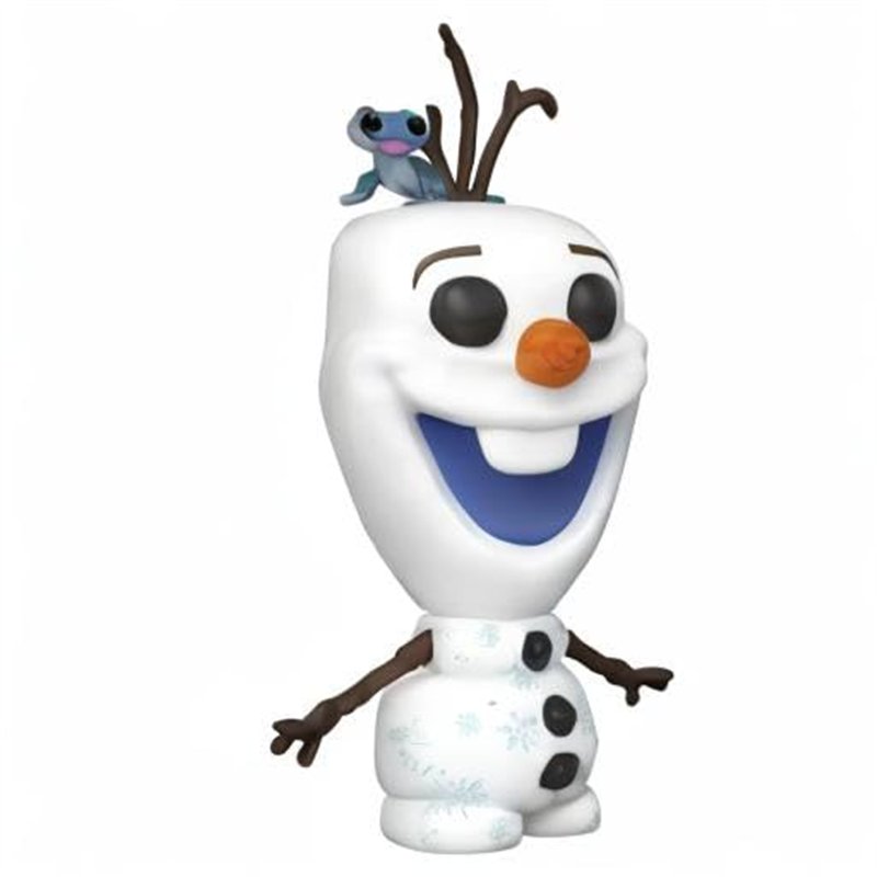 Image secondaire de Funko Pop! Disney: Frozen 2-Olaf with Bruni - la Reine des Neiges - Figurine en Vinyle à Collectionner - Idée de Cadeau - Produi