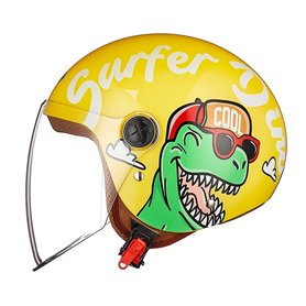 FREEUP Casque moto enfant fille garçon