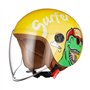 casque jet avec visière