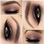 FreshTone Lentilles De Contact De Couleur Gemstone Green 3 Ton Kit De Rangement Boitier Pince et applicateur Offert 12 Mois sans