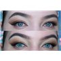 MYSALENS® Lentilles De Contact De Couleur Blue Bleu Ocean Naturelle très haute opacité Kit De Rangement Boitier Pince applicateu