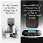 Baby Brezza Safe & Smart Chauffe-biberon électrique Universel pour Lait Maternel + dégivreur Alimentaire – Compatible avec Tous 