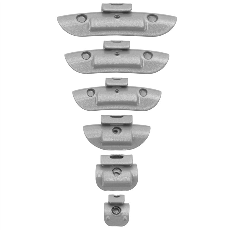 Image secondaire de HASKYY Lot de 225 Poids à Percussion pour Jantes en Acier // 50 de 5 g, 10 g, 15 g // 25 de 20 g, 25 g et 30 g chacune