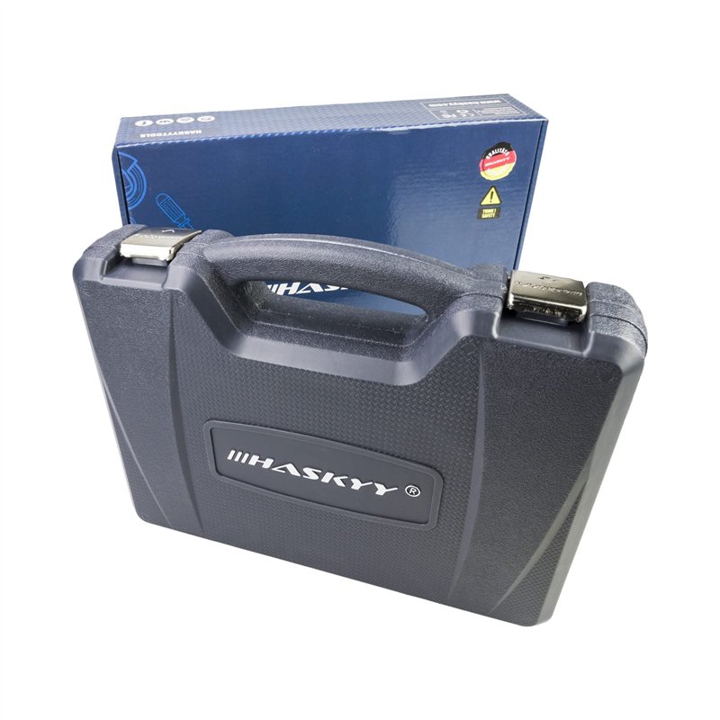 Image secondaire de HASKYY Jeu de clés à cliquet 8-19mm Jeu de clés à cliquet 12 pièces - Mécanisme 72 dents - Denture fine