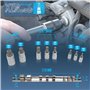 XZN Jeu de douilles à embouts 8 pièces M4 M5 M6 M8 M10 M12 M14 M16 1/2 3/8 1/4 Avec denture multiple Douilles à plusieurs dents 