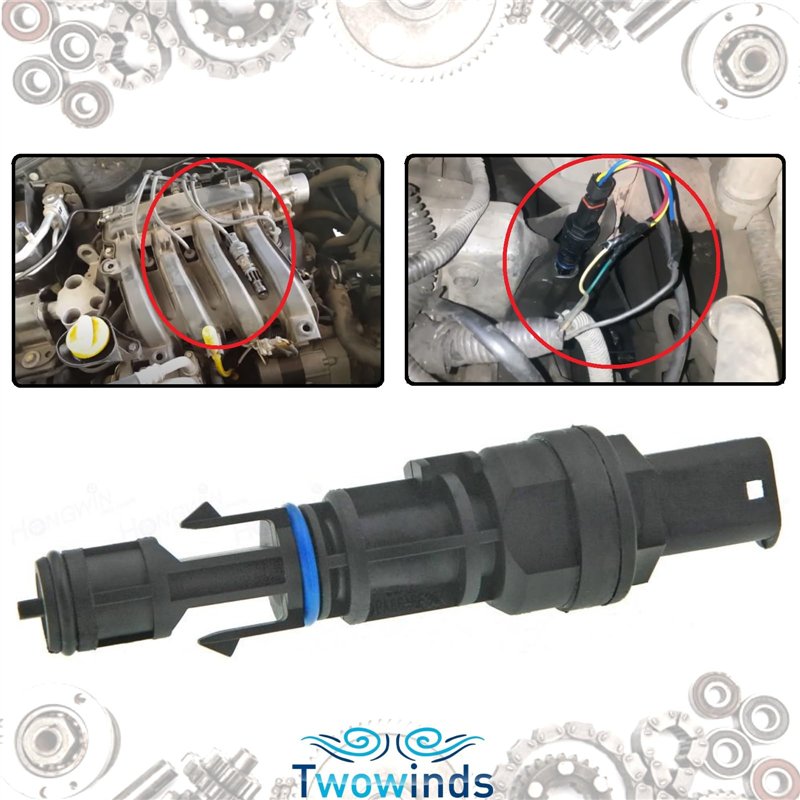 Image secondaire de Twowinds - Capteur de Vitesse Compatible avec Renault Clio, Espace, Kangoo, Laguna, Scenic, Twingo, Nissan Kubistar - 7700418919