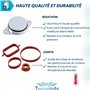 Twowinds - Bouchon Collecteur Admission (32mm) Compatible avec BMW E39 E46 E60 E63 E64 E82 E88 E90 E92 E93 X3 X5 E87 X6 - Suppri