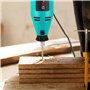 GOXAWEE Outil Rotatif Multifonction, 130W Outils Multifonctions Sans fil avec 140 Accessoires, 5 Vitesse Réglable, 8000-30000 tr