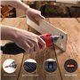 GOXAWE 240W Outils Rotatifs, Multifonction Outil Rotatif avec 6 vitesses réglables (8 000 à 32 000 tr/min) pour couper, graver, 