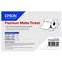 EPSON Rouleau d'étiquettes Premium Matte 80mm x 50m 107g pour TM-C3400