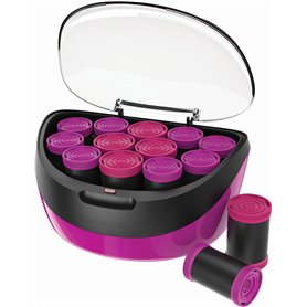 Remington Bigoudis Cheveux [2 styles de Boucles Naturelles & Rebondies] Jumbo Rollers (Coffret 12 rouleaux: 4x35mm & 8x40mm
