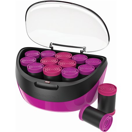 Remington Bigoudis Cheveux [2 styles de Boucles Naturelles & Rebondies] Jumbo Rollers (Coffret 12 rouleaux: 4x35mm & 8x40mm