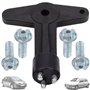 Twowinds - Clé Antivol Enjoliveur Compatible avec Renault Clio Espace Kangoo Megane