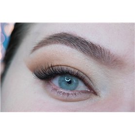 MYSALENS® Lentilles De Contact De Couleur Hidrocor 2 Crystal Couleur Naturelle très haute opacité Kit De Rangement Boitier Pince