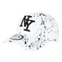 Casquette NY Blanche et Noire Mode Originale Fashion Tags Baseball Paynter - Taille: Taille Unique - Couleur: Blanc - Mixte