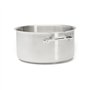 De Buyer - Faitout sans couvercle en inox PRIM'APPETY - 24 cm - Sans PFAS, Inox 18/10 de Qualité Professionnelle, Fond Magnétiqu