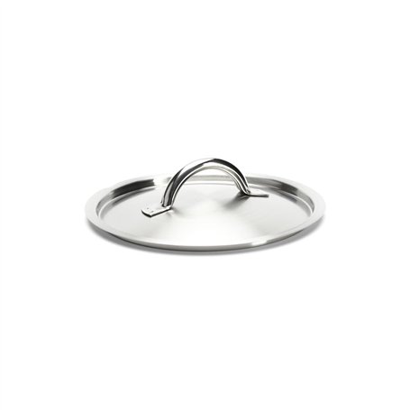 De Buyer - Couvercle en inox brossé PRIM'APPETY - 18 cm - Sans PFAS