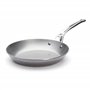 De Buyer - Poêle ronde en tôle d'acier MINERAL B Pro - 24 cm - Fabriquée en France