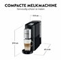 Krups Machine à Café Nespresso Atelier XN8908 - Système de Mousse de Lait - Réservoir d'eau de 1 l - Avec Tasses en Verre Nespre