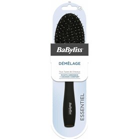 BaByliss - Collection ESSENTIEL - Brosse à cheveux démêlante - Brosse avec picots arrondis et coussin confort - Pour tous types