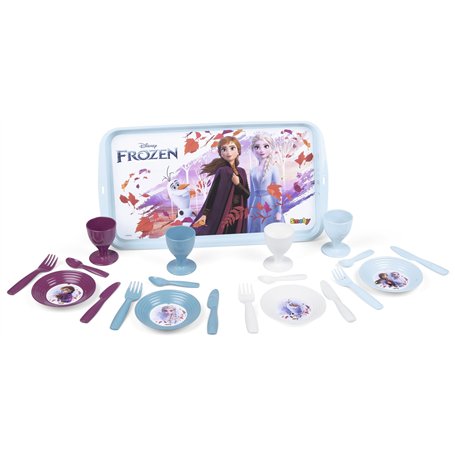 Smoby - La Reine des Neiges - Plateau Dinette - 21 Accessoires - 310507