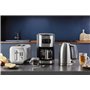 Krups Excellence Bouilloire électrique, Capacité 1,7 L, Inox brossé premium, Base 360°, Résistance cachée, Filtre anticalcaire B