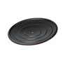 Sitram COCOTTE ovale en fonte émaillée grande capacité 6,5 litres - Extérieur rouge brillant, intérieur noir mat - toutes source
