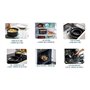 Sitram 713284, Set de 2 casseroles Ø16 et 20cm en aluminium anti-adhérent SITRAM avec poignée amovible - Tous feux SAUF inductio
