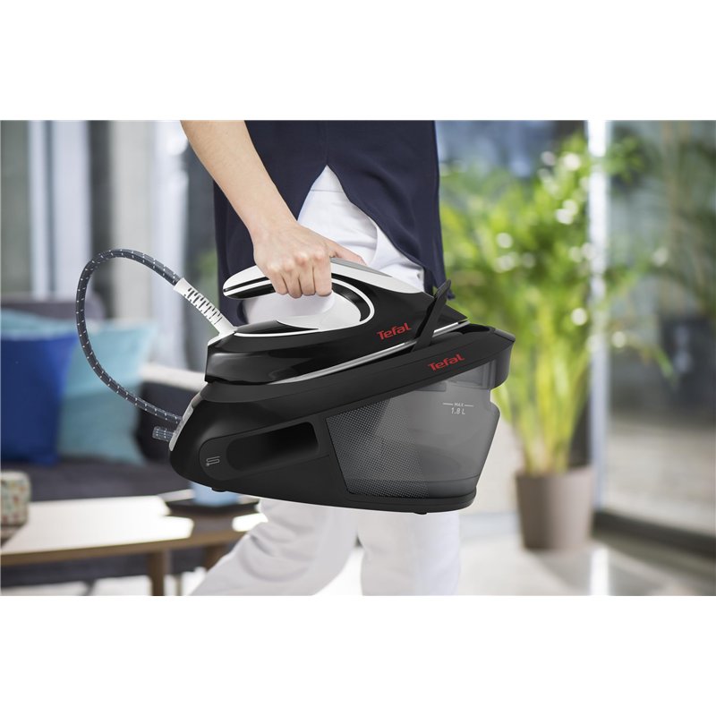 Image secondaire de TEFAL EXPRESS ANTI-CALC SV8055 ESTACIÃ“N PLANCHA AL VAPOR 2800 W 1,8 L NEGRO, BLANCO