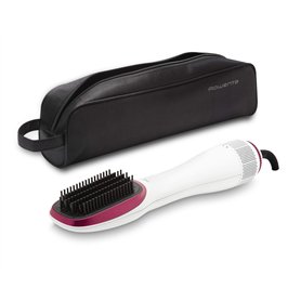 Rowenta CF6220 Brosse soufflante et Fer à Lisser Brosse soufflante à air Chaud Vapeur Rose