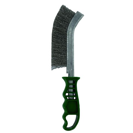 TIVOLY XT20251006170 Brosse métal Ergo poignée Plastique Fil Inox - couleur aléatoire- 26cm