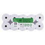 Exacompta - Réf. 40592E - Lot de 10 bobines pour machine à calculer et caisse - largeur 57 mm x diamètre 70 mm - mandrin 12 mm -