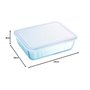 Pyrex 1041513 Cook&freeze Plat Rectangulaire Avec Couvercle 24 x 19 x 8 cm