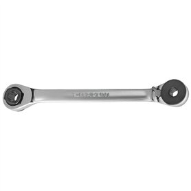 FACOM - Clé à Cliquet Porte-Embout 1/4" / 5/16" - 65.PE - Convient pour Fixations Aéronautiques - Maintien de l'Embout par Clip