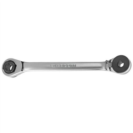 FACOM - Clé à Cliquet Porte-Embout 1/4" / 5/16" - 65.PE - Convient pour Fixations Aéronautiques - Maintien de l'Embout par Clip