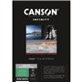 CANSON Infinity ARCHES Aquarelle Rag - Tirage papier Fine Art ARCHES - Boîte de 25 feuilles A4 - Grain texturé - Blanc pur - 310