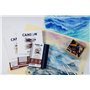 CANSON Mi-Teintes - Bloc 20 feuilles de papier dessin 24 x 32 cm - 160g/m² - Blanc