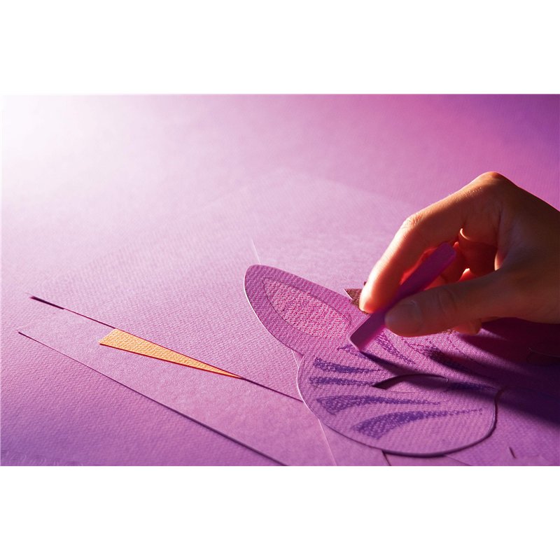 Image secondaire de Canson Pack de 25 feuilles, 7 teintes 60% abeille 160 g (431), gris chiné, 21 x 29,39