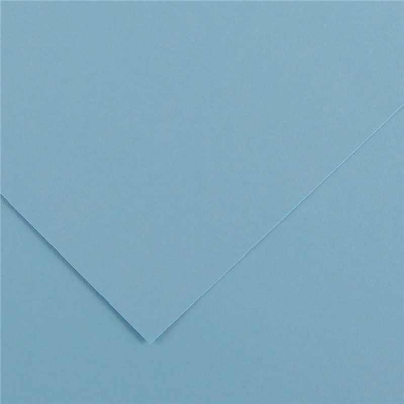 Image secondaire de CANSON Iris Vivaldi - Paquet 25 feuilles de papier couleur A4 - 185g/m² - Assortiment de bleu