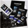 CANSON Infinity - Platine Fibre Rag - Boîte 25 feuilles de papier photo baryté A3 brillant - 310g/m² - Blanc Pur