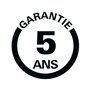 THIRARD - Serrure Applique 4 Gorges Fouillot 140X80 Droite, Noir