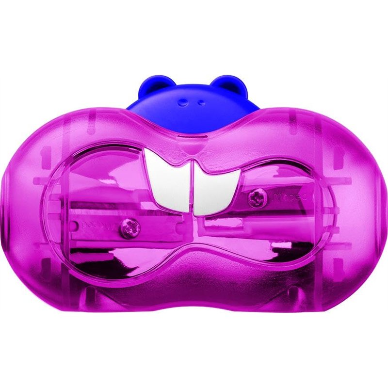 Image secondaire de Maped - Taille-crayon Croc Twist Bieber - 2 tailles de crayons - Avec boîte de récupération - Couleur aléatoire