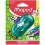 Maped - Taille-crayon Croc Twist Bieber - 2 tailles de crayons - Avec boîte de récupération - Couleur aléatoire