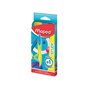 Maped - Coffret Mathset Compas Scolaire Study Pop - Compas Métal Tout en Couleurs - Mini Set de Traçage + Taille-Crayon + Gomme 